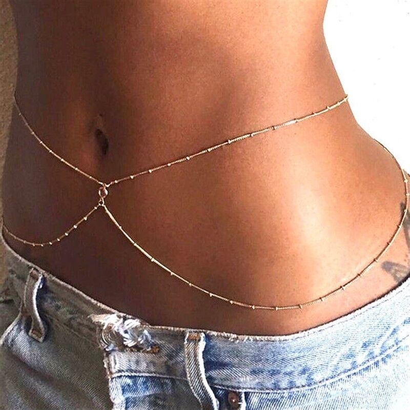 Leni Bel Zinciri Altın/Gümüş Renk