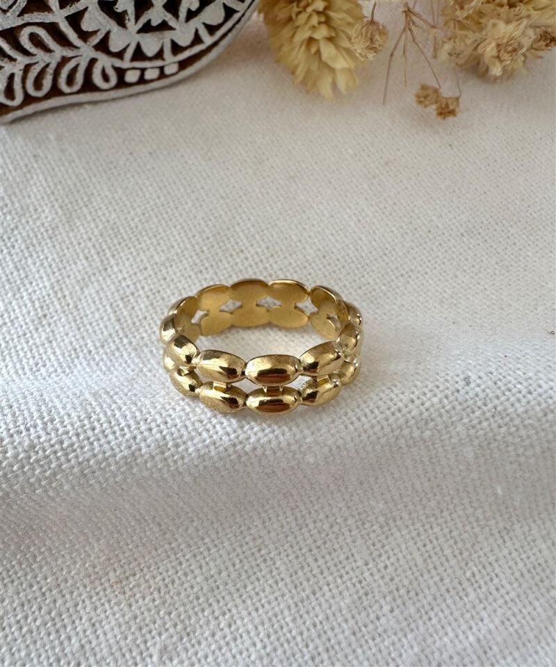 Lyvia Çelik Yüzük