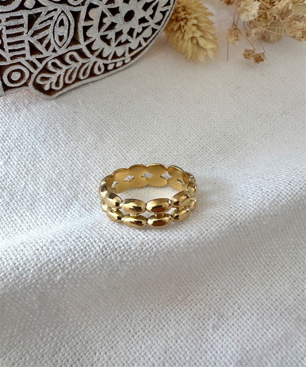 Lyvia Çelik Yüzük