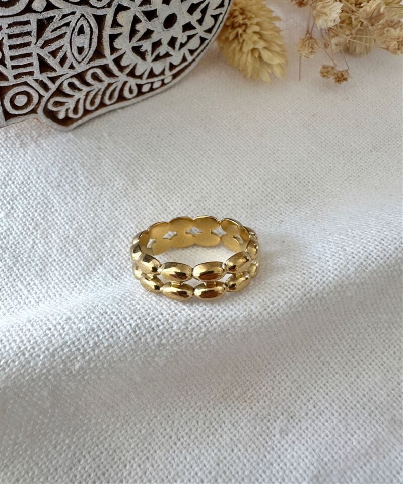 Lyvia Çelik Yüzük