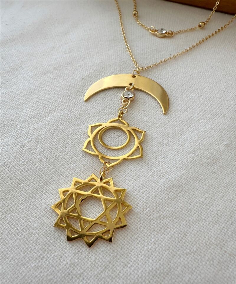 Aluna 2'li Kolye