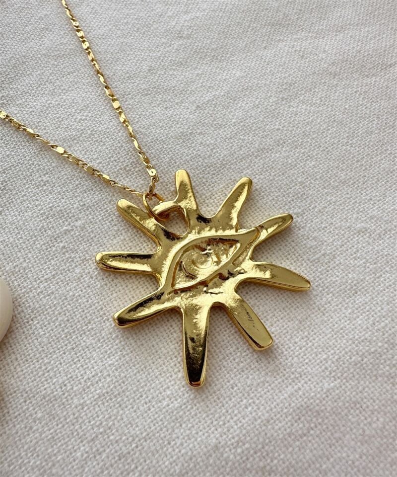 Luzia Doğal Taş 2'li Kolye