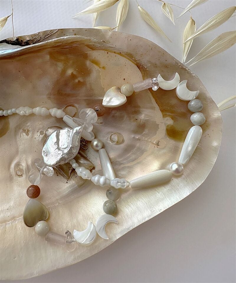 Caluna Doğal Taş Kolye