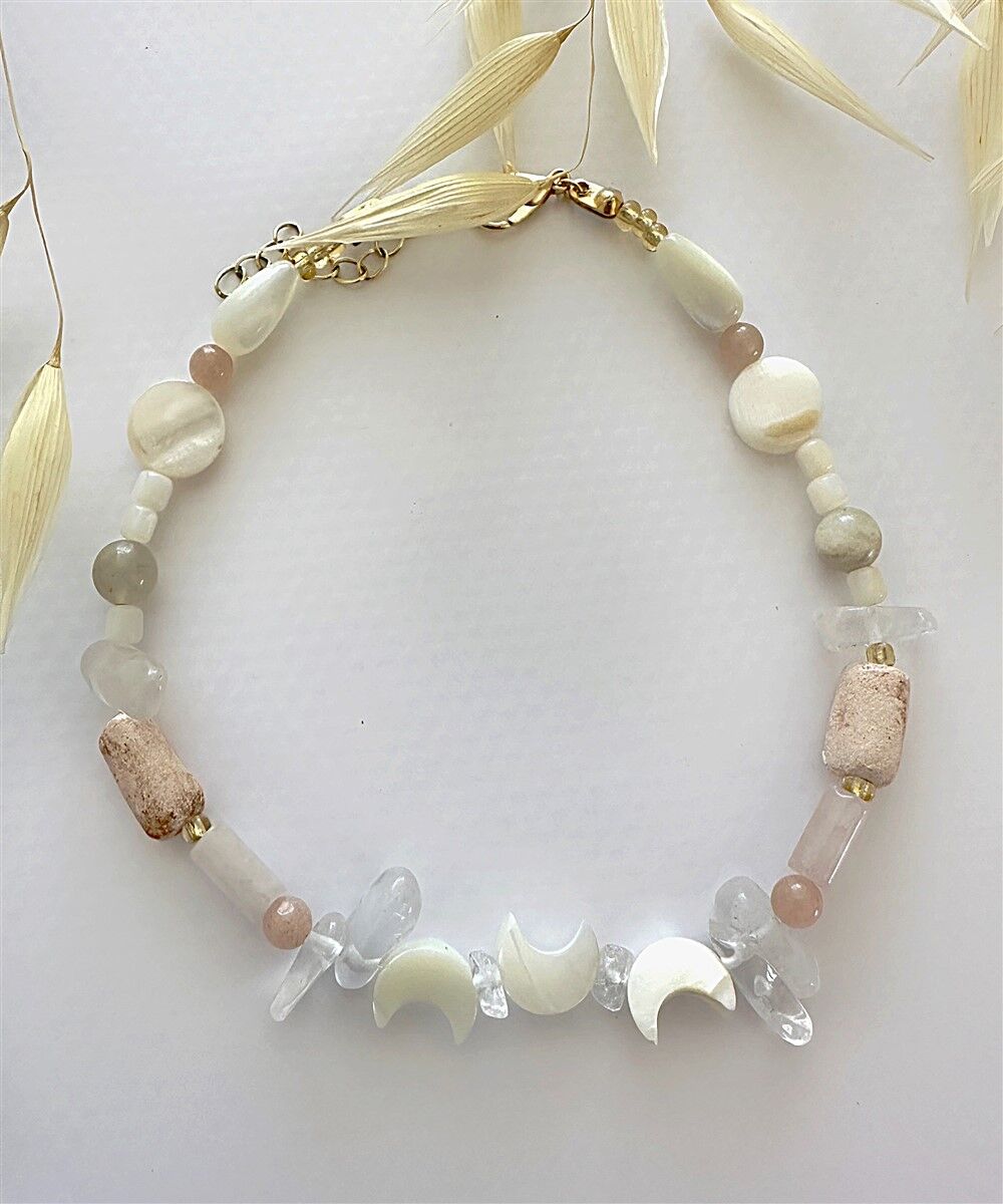 Lunaria Doğal Taş Halhal