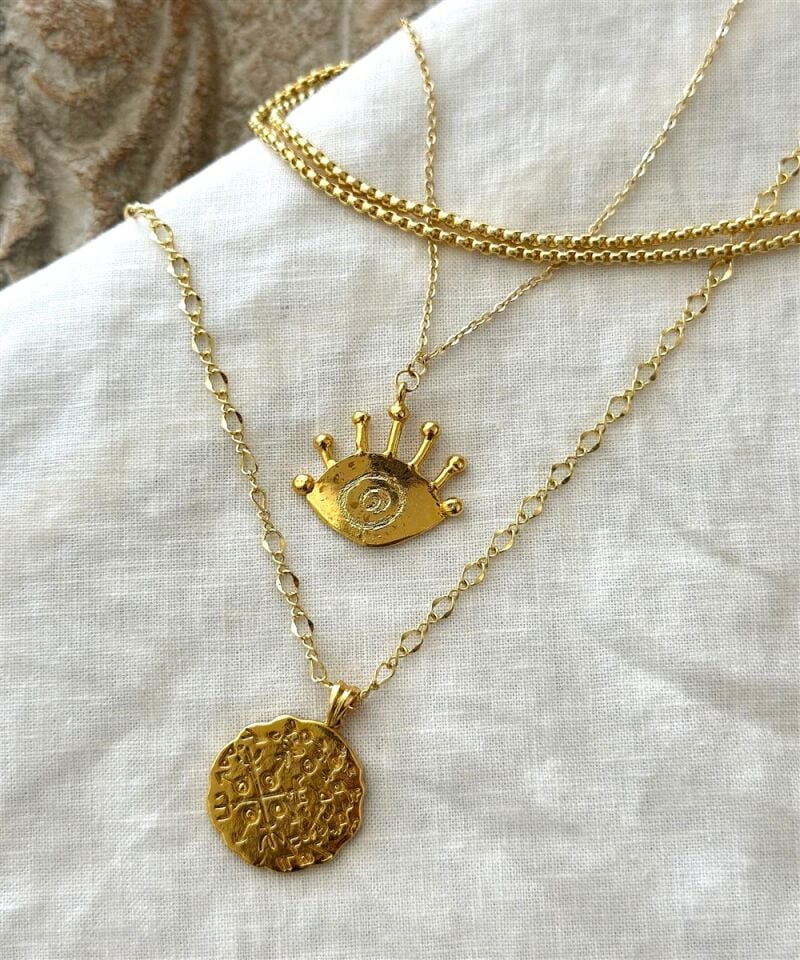 Sun Eye Kolye Seti
