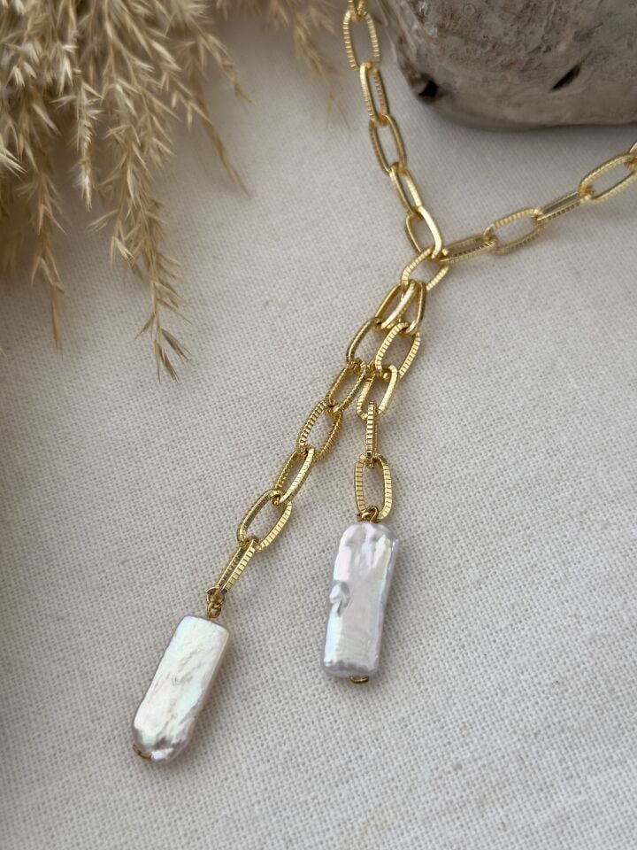 Nerina Doğal Taş Kolye