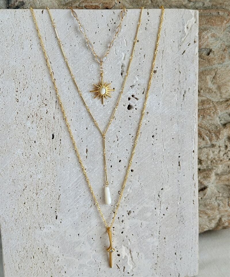 Helia 3'lü Kolye Seti