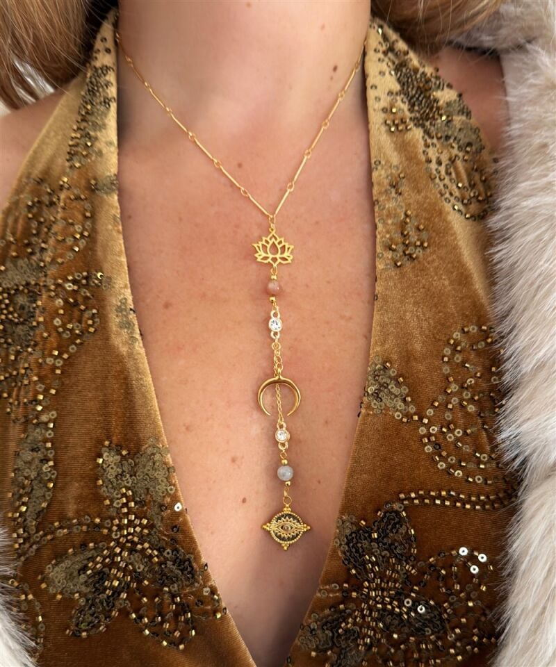 Lumenya Doğal Taş Kolye