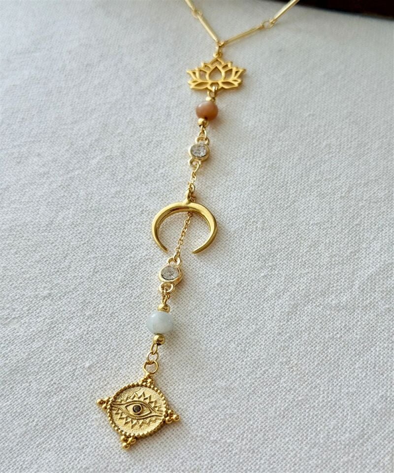 Lumenya Doğal Taş Kolye