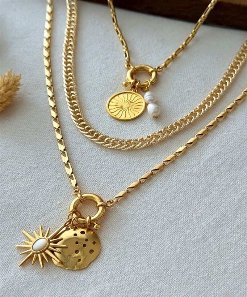 Sunora 3'lü Kolye Seti