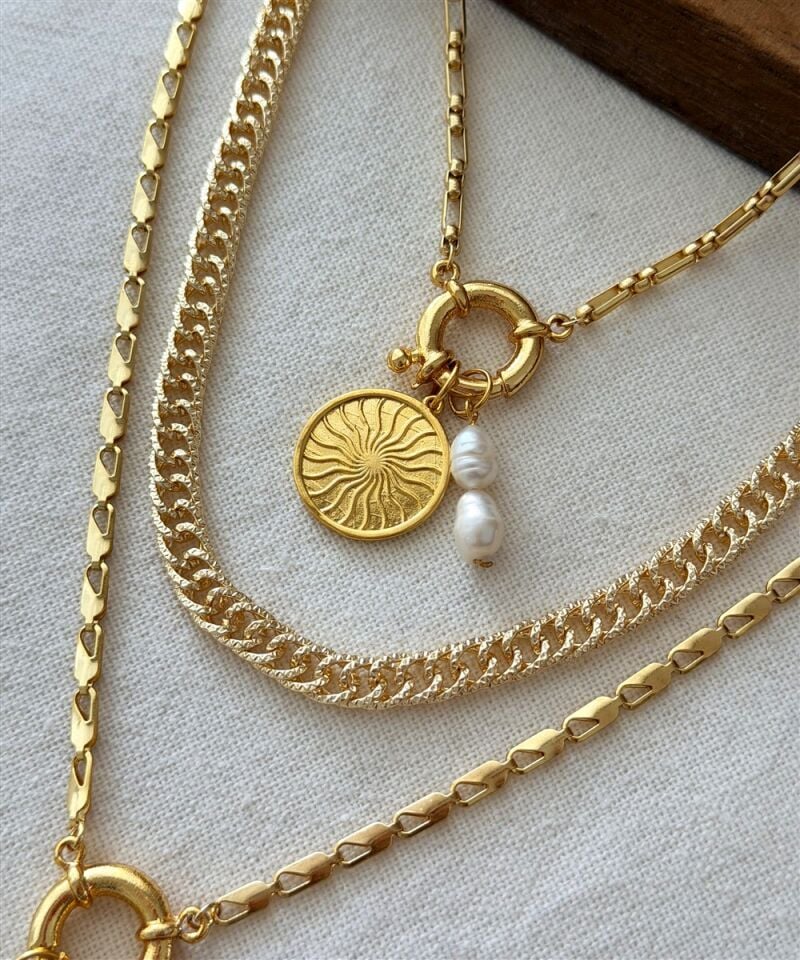 Sunora 3'lü Kolye Seti