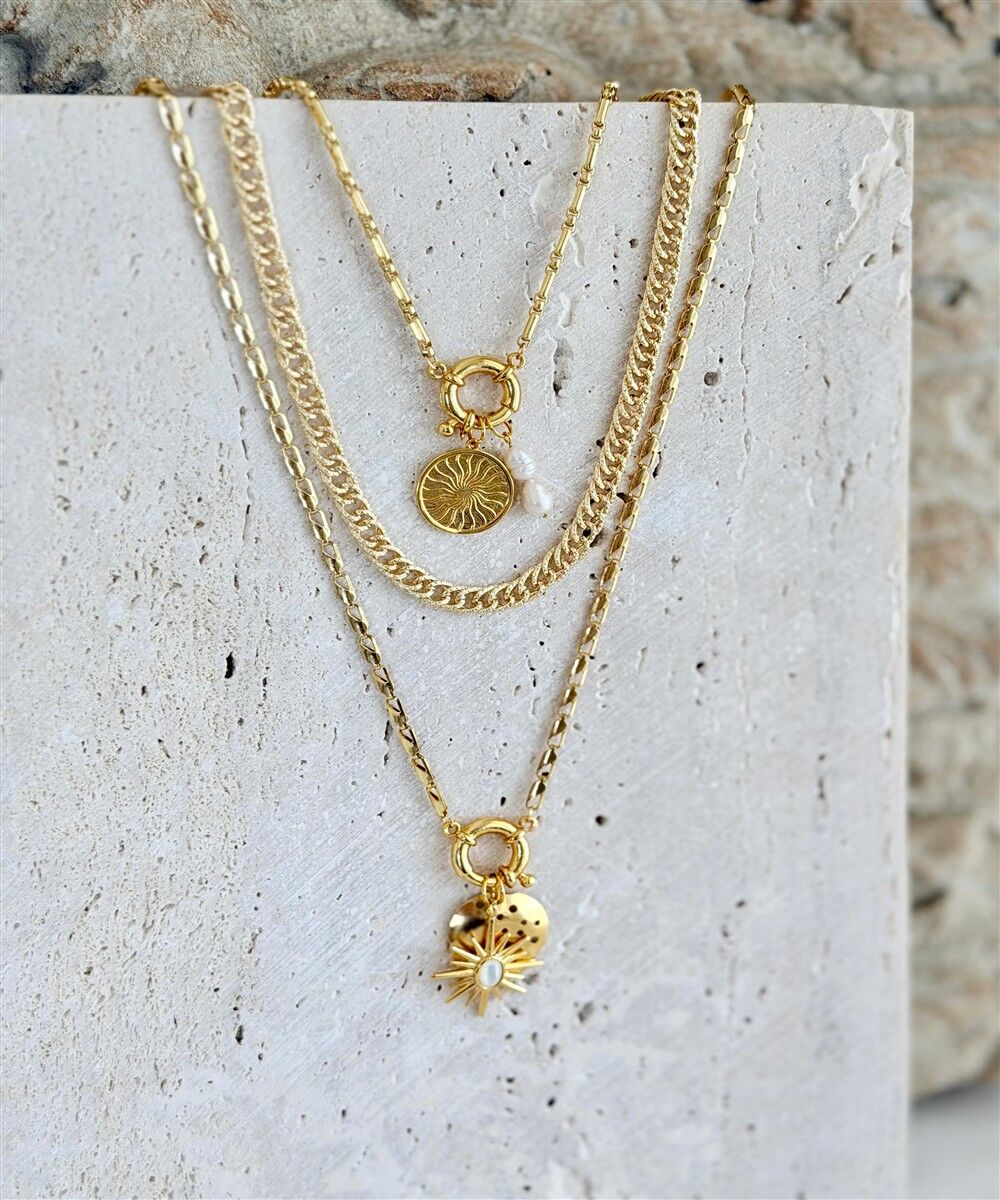 Sunora 3'lü Kolye Seti